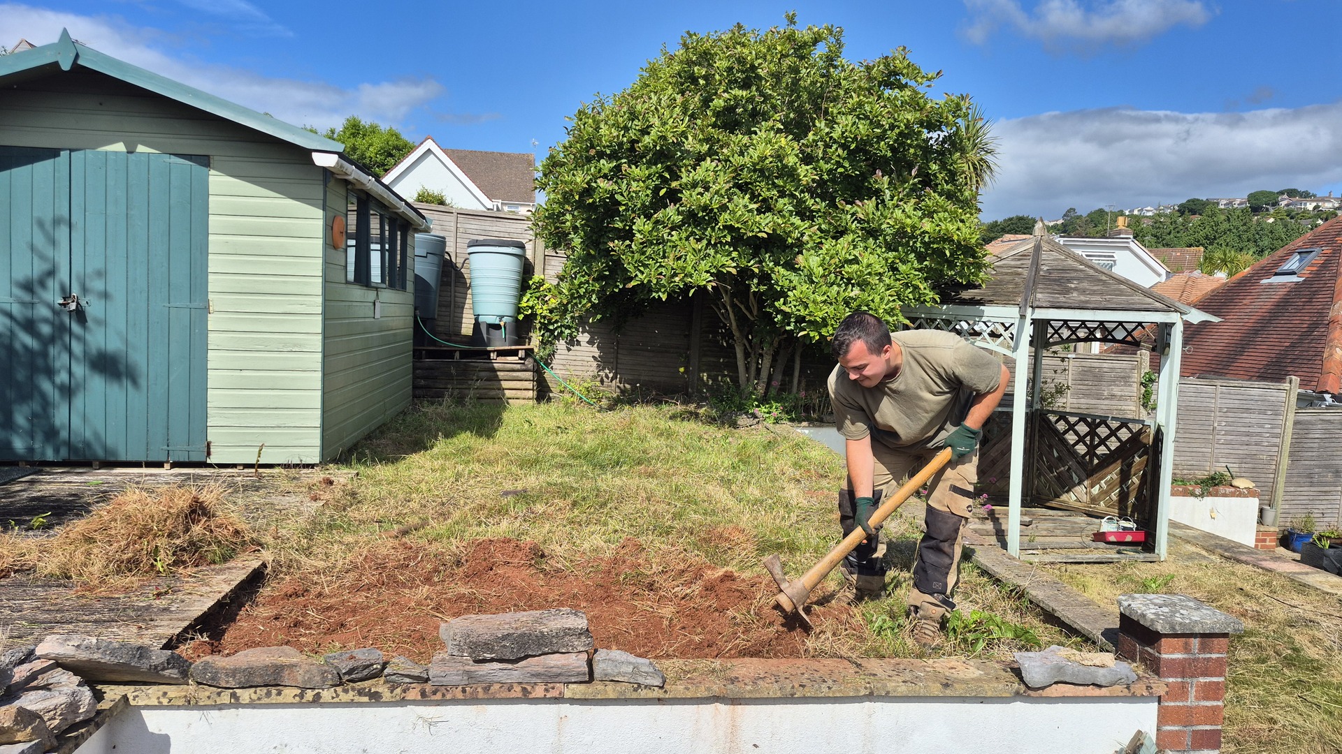 AJS Gardening at work