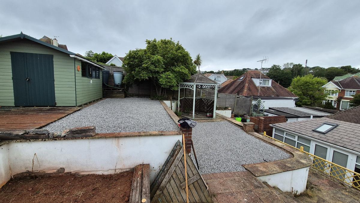 Gravel garden transformation