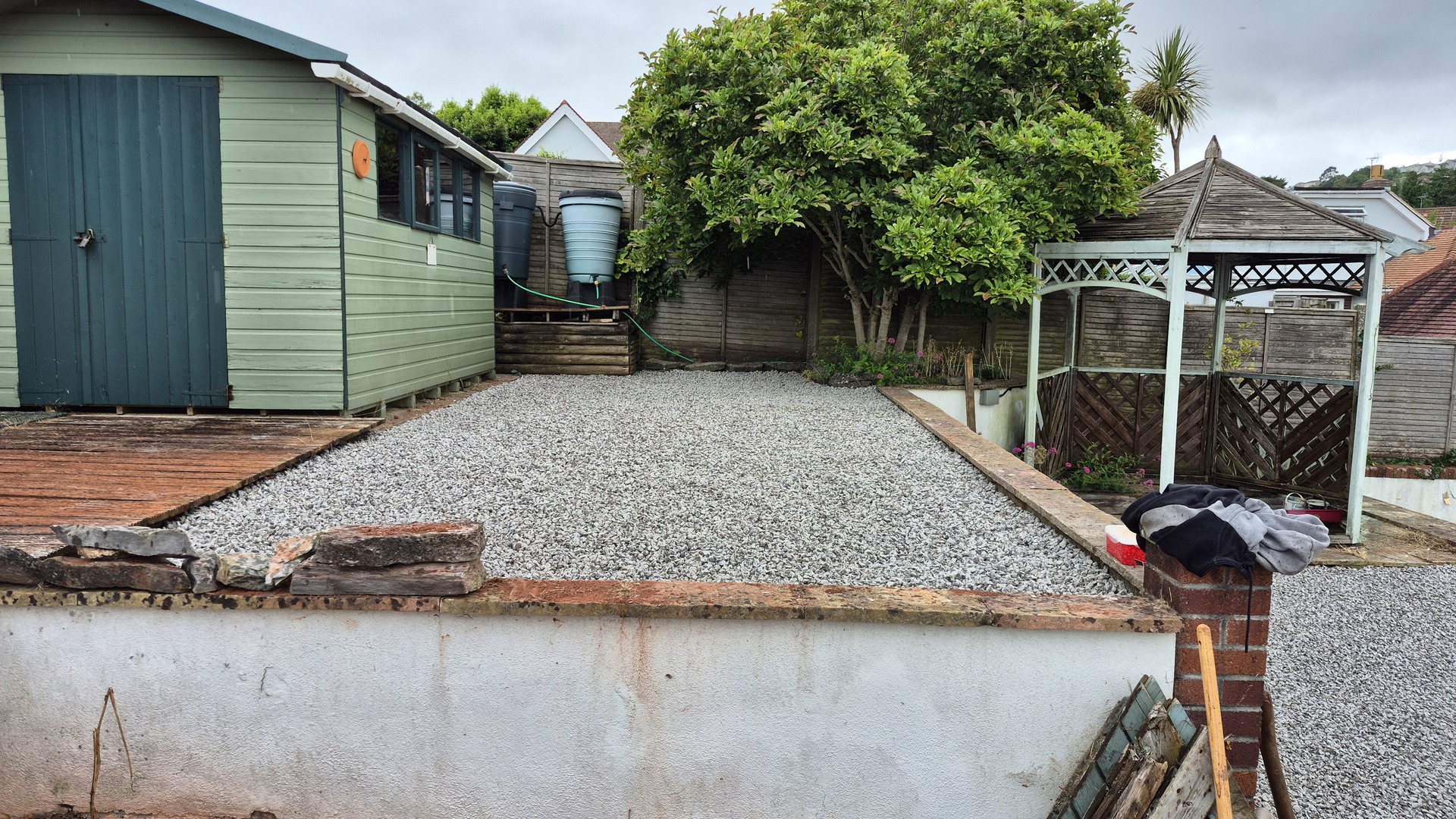 Gravel groundwork