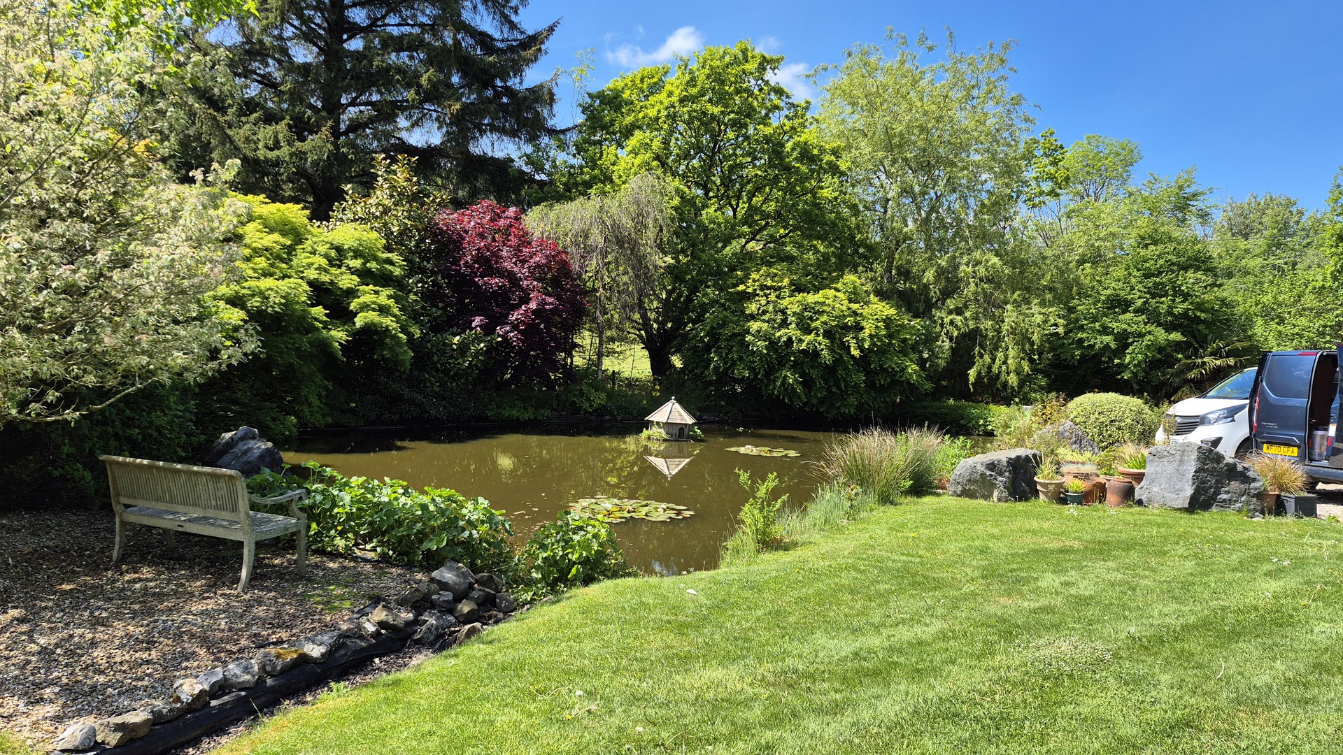 Estate grounds Devon